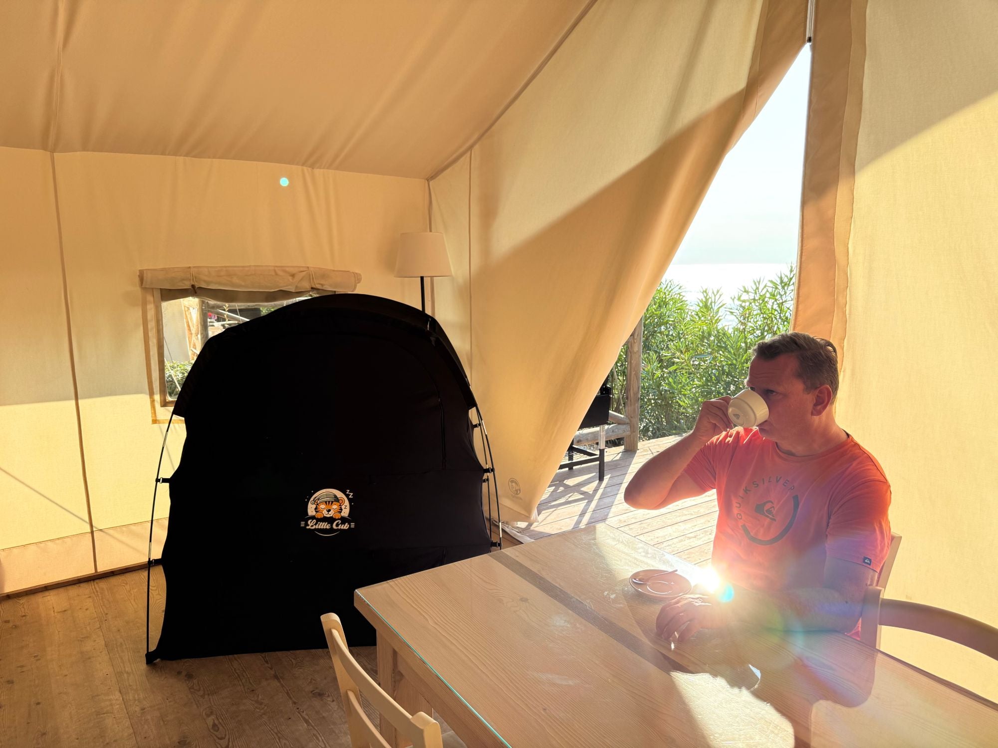 LittleCub – Kinderzelt für erholsamen Schlaf im Elternzelt