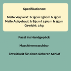 Tigerhöhle - für ruhige Nächte und entspannte Tage auf Reisen!