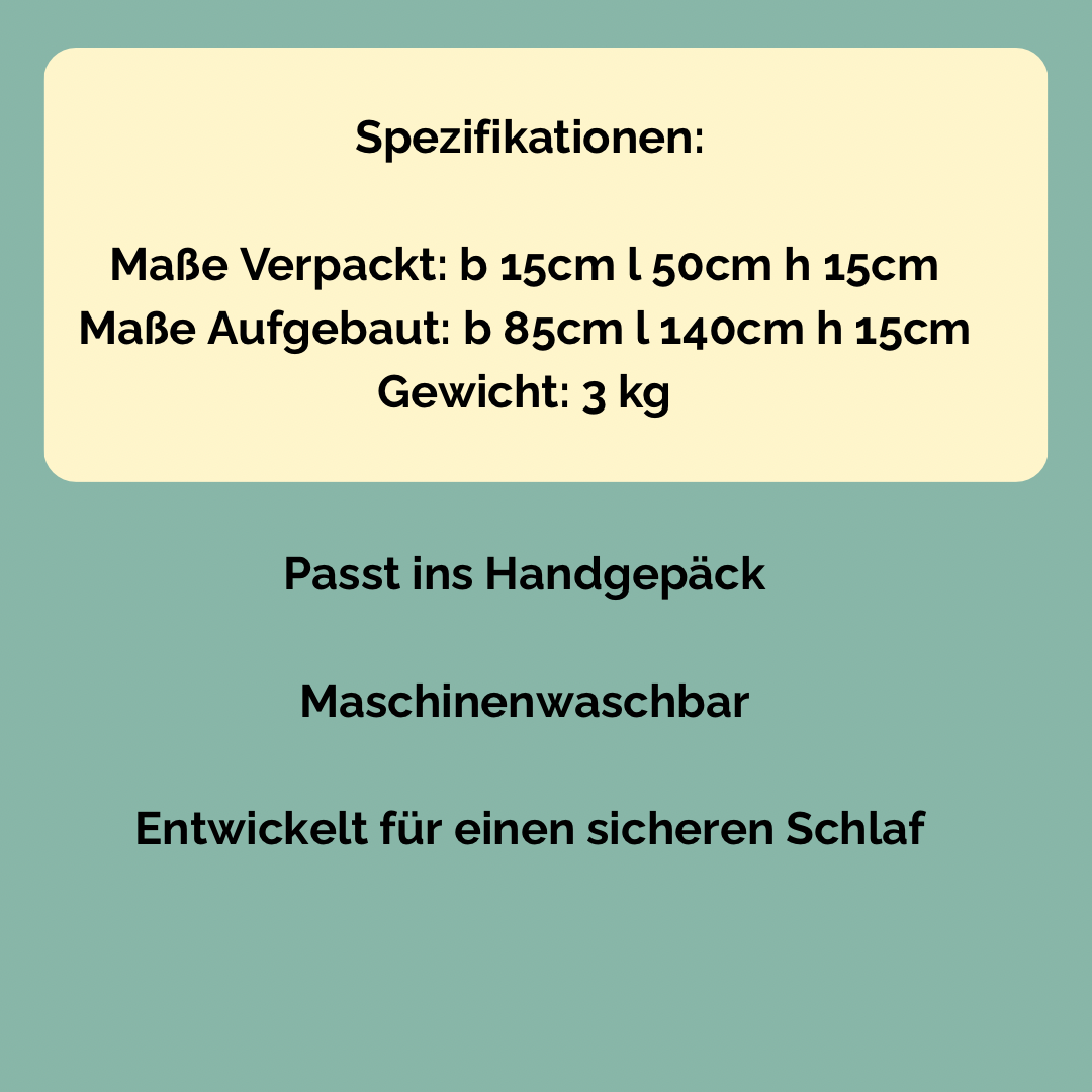 Tigerhöhle - für ruhige Nächte und entspannte Tage auf Reisen!